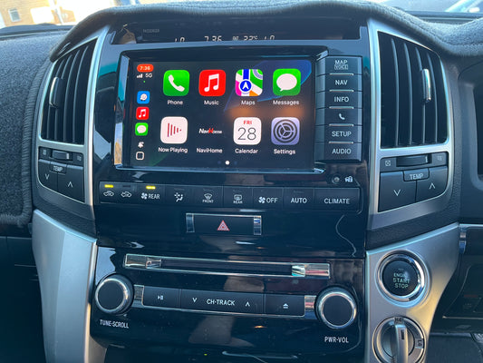 Toyota Land Cruiser LC200 VX & SAHARA 2012-2014 Add Wireless CarPlay & Android Auto integration interface Module