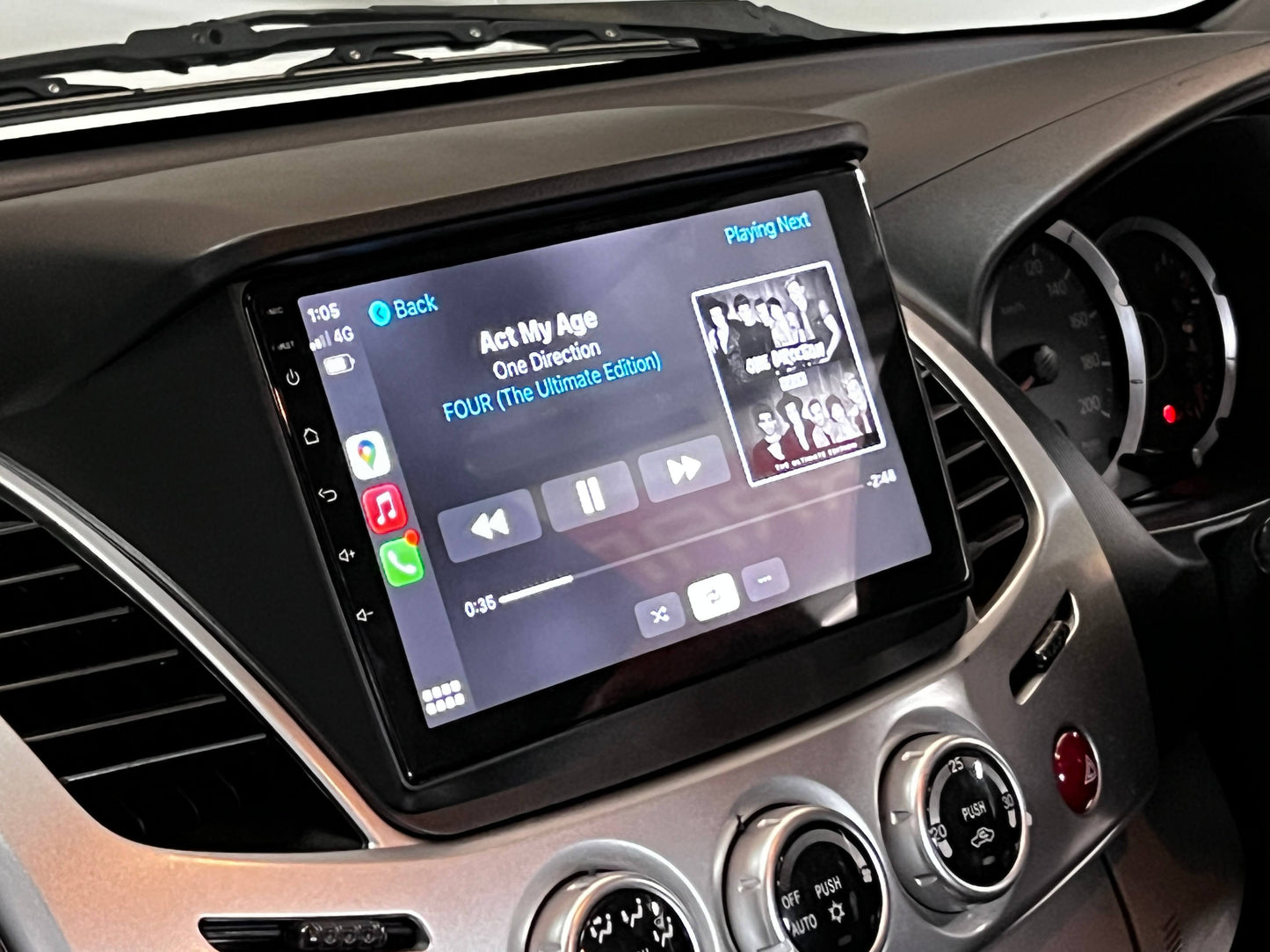 Mitsubishi Triton 2006-2016 9" GPS Bluetooth Stereo Wireless Apple Carplay Android Auto