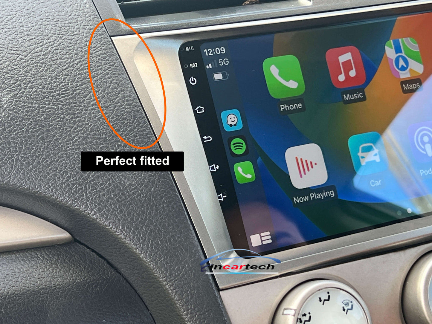 Toyota Camry 2006-2011 GPS Bluetooth Apple CarPlay Android Auto DSP 9" Screen