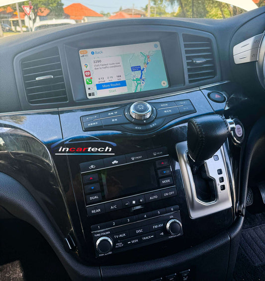 Nissan Elgrand E52 2010-2019 Add wireless carplay android auto integration retrofit Moduel