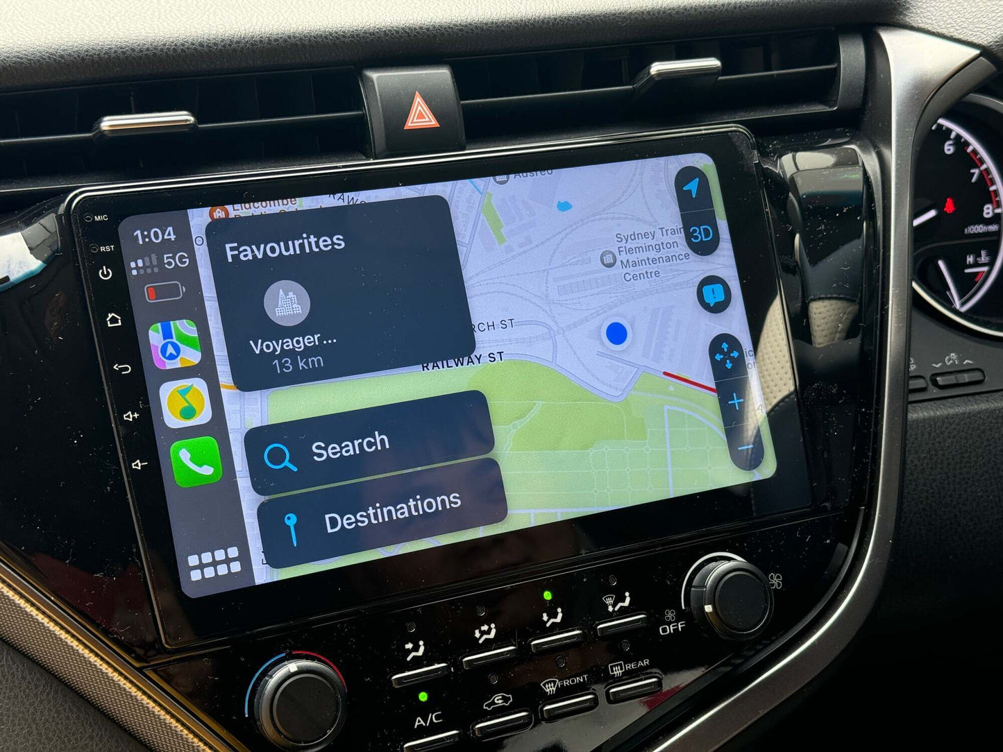 Toyota Camry 2017-2021 10 inch touchscreen GPS Wireless Apple Carplay Stereo SatNav android auto