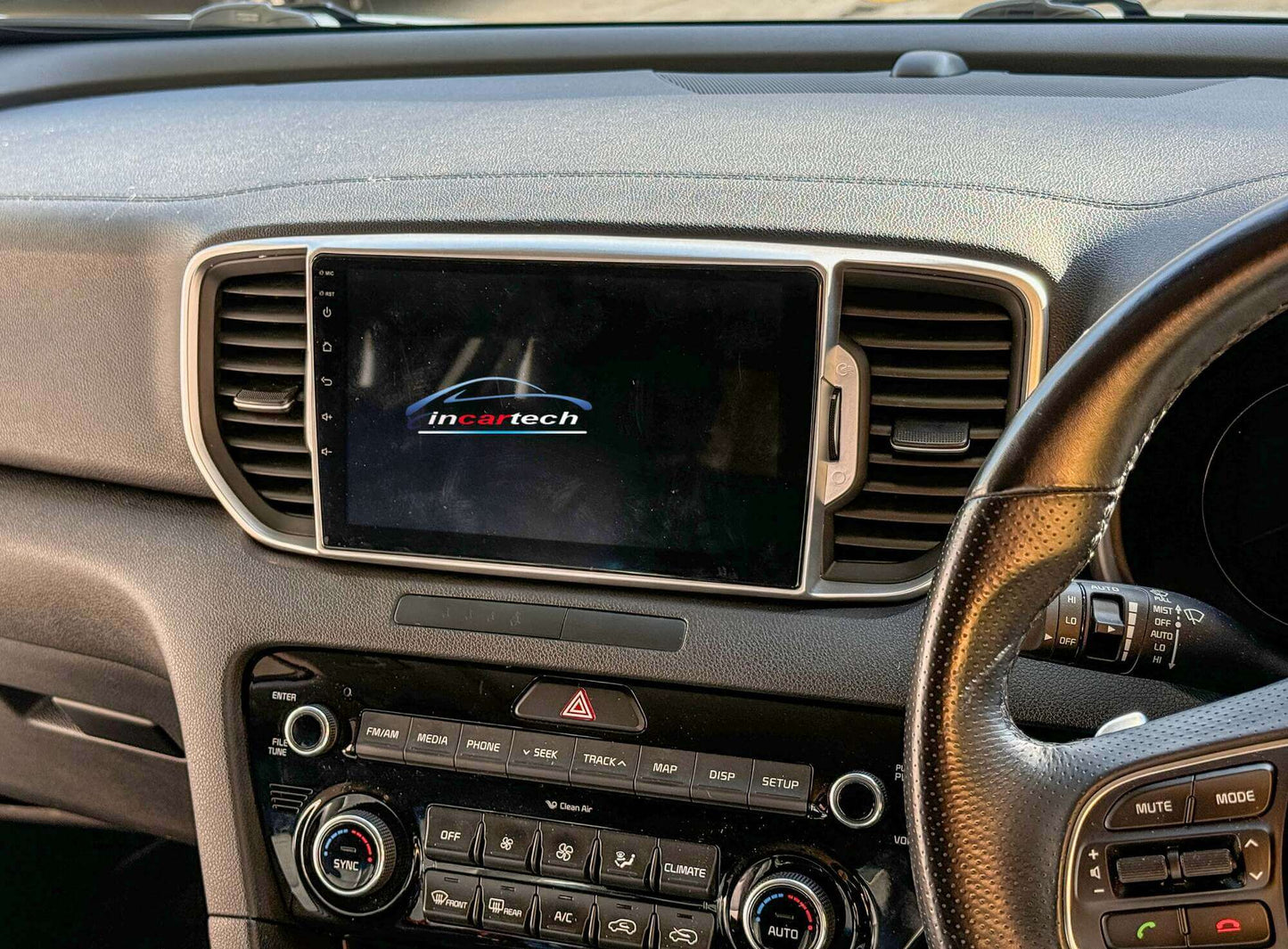 Kia Sportage 2015-2018 Wireless Apple CarPlay Android auto GPS Stereo Radio headunit