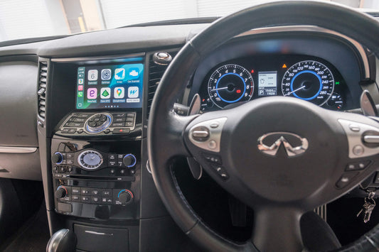 Infiniti QX70/QX70S 13-19 Add Wireless CarPlay & Android Auto Interface Retrofit