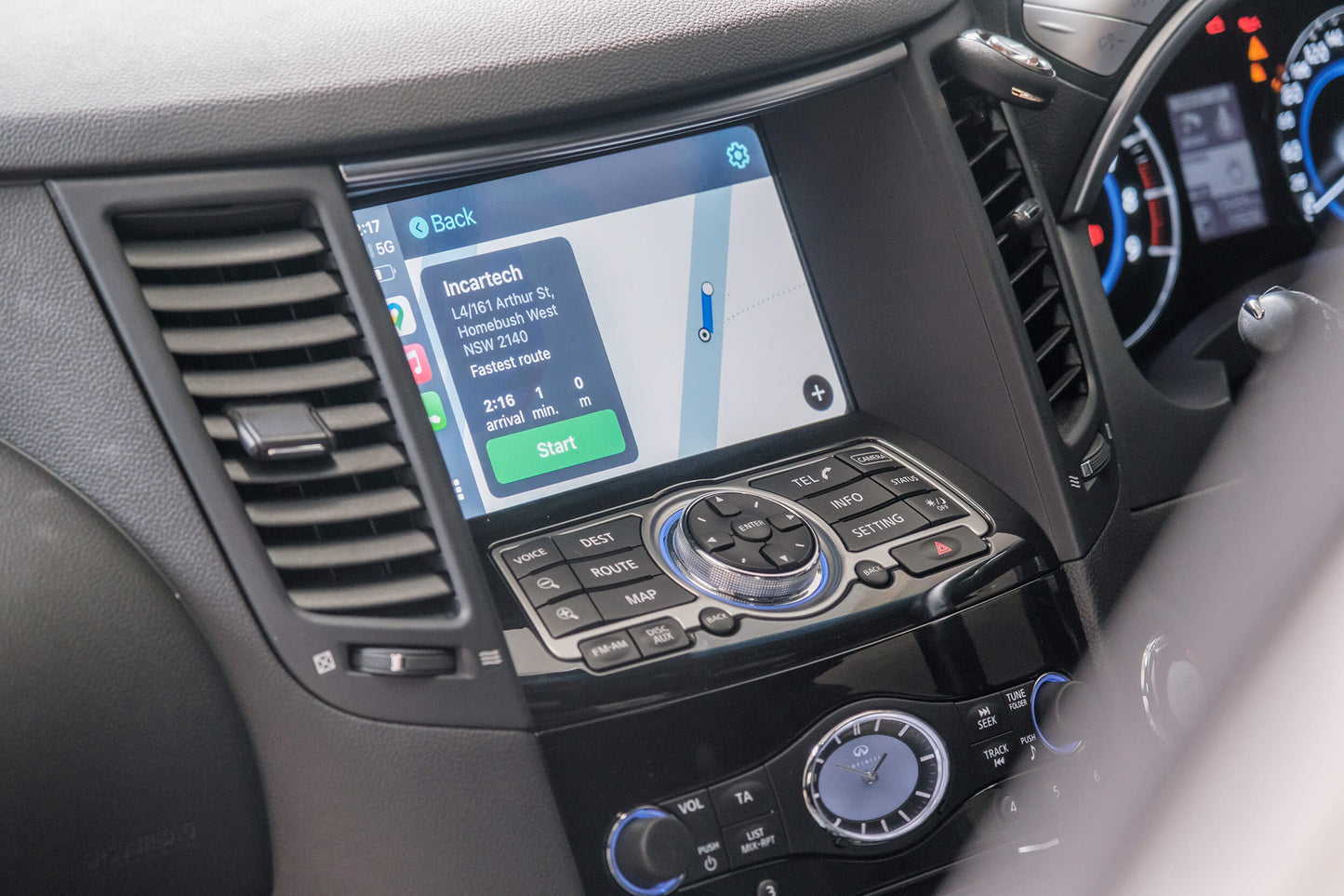 Infiniti QX70/QX70S 13-19 Add Wireless CarPlay & Android Auto Interface Retrofit