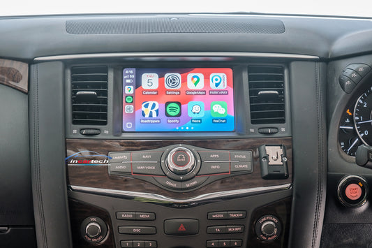 Infinity QX80 2011-2023 Add Wireless CarPlay Android Auto integration Module