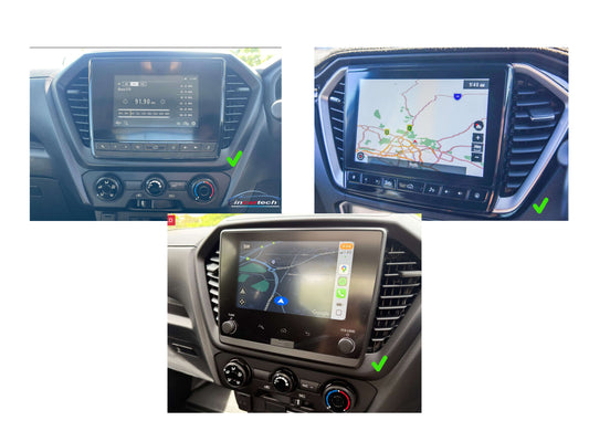 Isuzu DMAX/MUX 2020+ GPS 10.1" touchscreen Wireless CarPlay Android Auto stereo