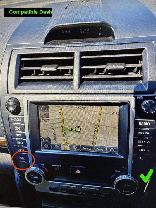 Toyota Camry 2011-2017 GPS Wireless Apple CarPlay Android Auto Stereo Radio Support JBL