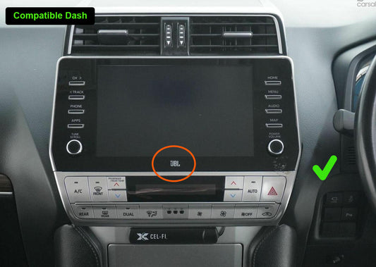 Toyota Prado VX,Kakadu 2017-2025 Wireless Apple CarPlay Stereo Android auto Upgrade Satnav