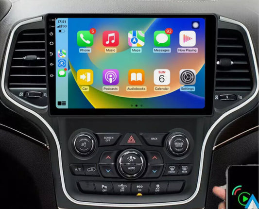 Jeep Grand Cherokee 2014-2018 10" Wireless Apple CarPlay Android Auto Radio upgrade