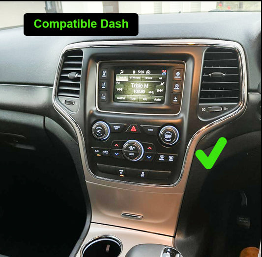 Jeep Grand Cherokee 2014-2018 10" Wireless Apple CarPlay Android Auto Radio upgrade