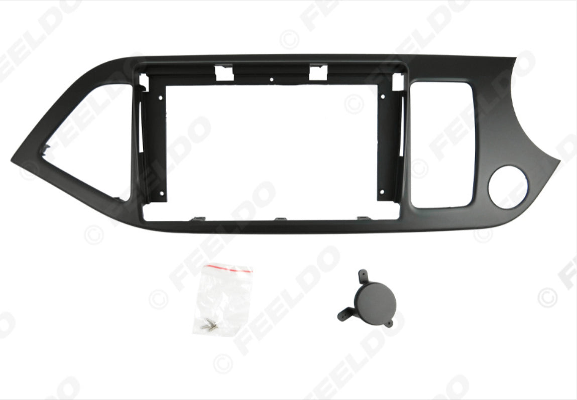 Kia Picanto 2011-2017 stereo facia 9 inch android Double din 2 din fascia frame surround