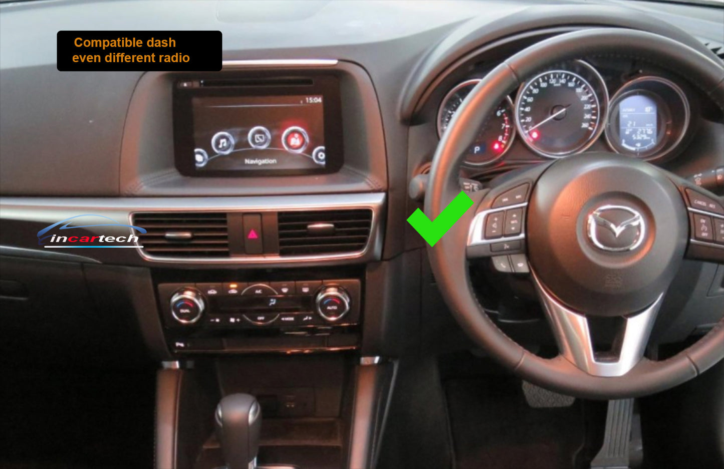 Mazda 6 2013 radio Aftermarket wireless CarPlay Android Auto Head Unit stereo