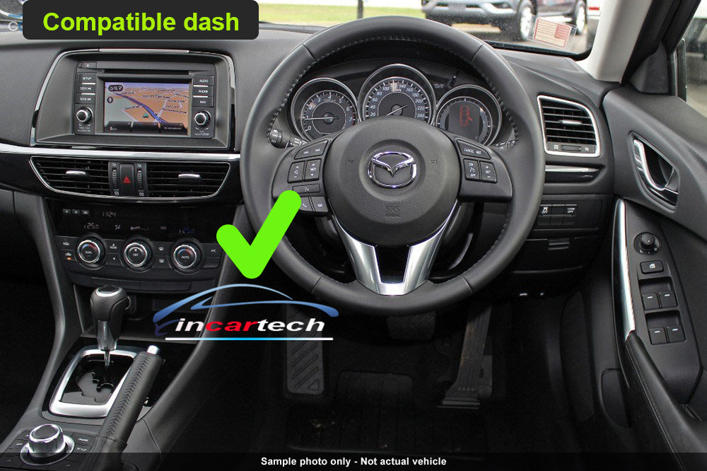 Mazda 6 12-14 stereo facia suit both 9 inch android and 7 inch Double din 2 din fascia frame