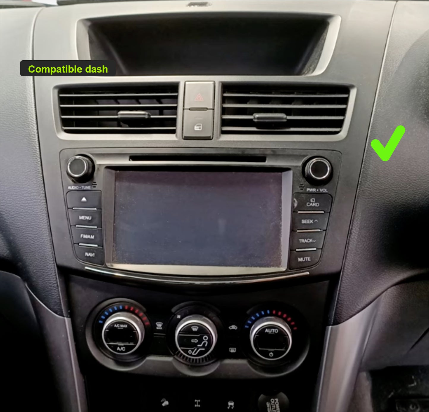 Mazda Bt50 2012-2019 9" Top Mount Wireless CarPlay Android Auto Head Unit Car stereo Radio