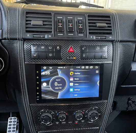 Mercedes Benz G-Class 04-11 W463 7" Touchscreen upgrade stereo wireless CarPlay Android auto