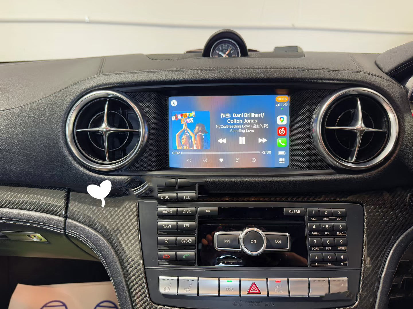 Mercedes Benz SLK Class 12-16 R172 Add Wireless Carplay & Android Auto MMI Retrofit interface Moduel