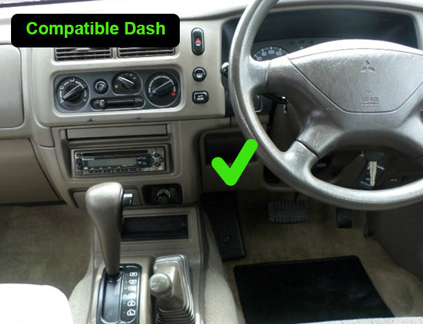 Mitsubishi Challenger 1998-2006 GPS Bluetooth Stereo Wireless Apple CarPlay Android Auto