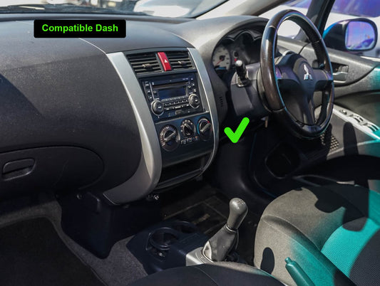 Mitsubishi Colt GPS Bluetooth Stereo Wireless Apple CarPlay Android Auto