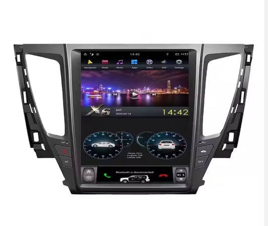 Mitsubishi Pajero Sport 2015-2025 12.1“ GPS Bluetooth Stereo Wireless Apple CarPlay Android Auto Headunit