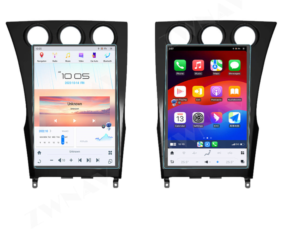 Nissan 350z 03-09 (Z33) 14.5" Tesla Style GPS Infotainment Wireless Carplay Android auto Stereo Support BOSE