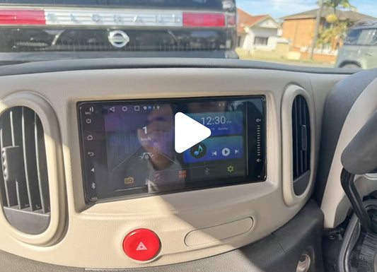 Nissan Cube 2008-2019 GPS Bluetooth Wireless Apple CarPlay Android Auto Stereo Facia