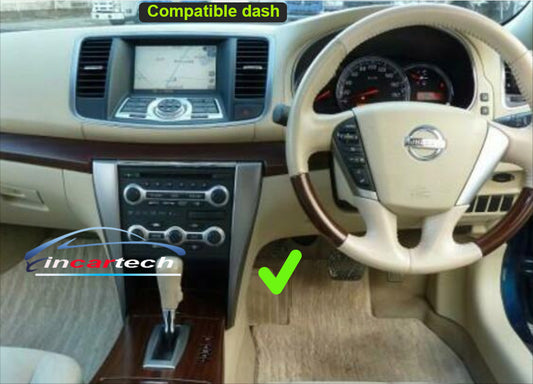 Nissan Maxima 2009-2013 stereo facia suit both 10 inch android and 7 inch Double din 2 din fascia frame