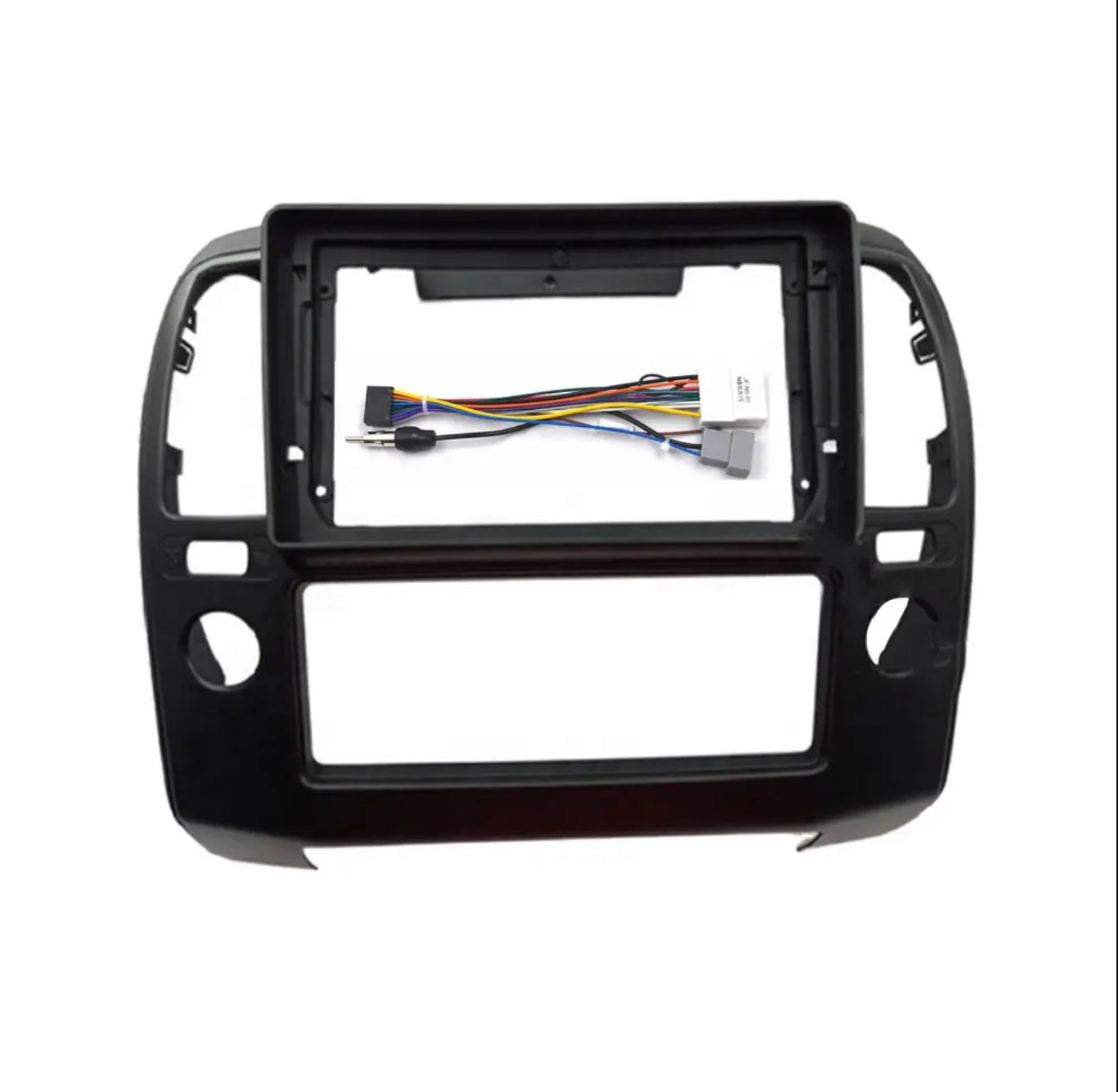 Nissan Navara 2007-2015 D40 stereo facia suit both 9 inch android and 7 inch Double din 2 din fascia frame