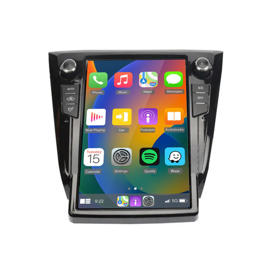 Nissan Qashqai 2014-2021 12.1"GPS Wireless apple CarPlay Android auto stereo Support 360