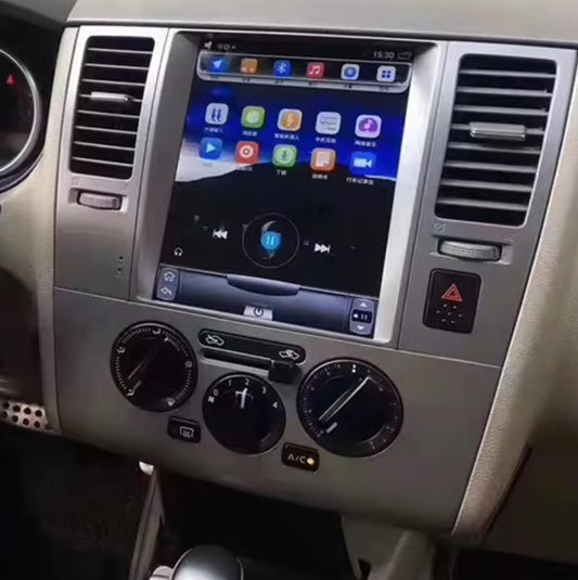 Nissan Tilda 2006-2011 9.7" Tesla style GPS Bluetooth Wireless Apple Carplay Android Auto Stereo Headunit