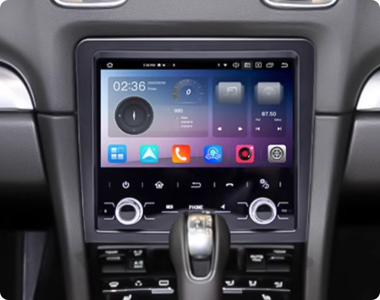 Porsche 718 2016-2020 8.4" Touchscreen upgrade Stereo Wireless CarPlay Android Auto