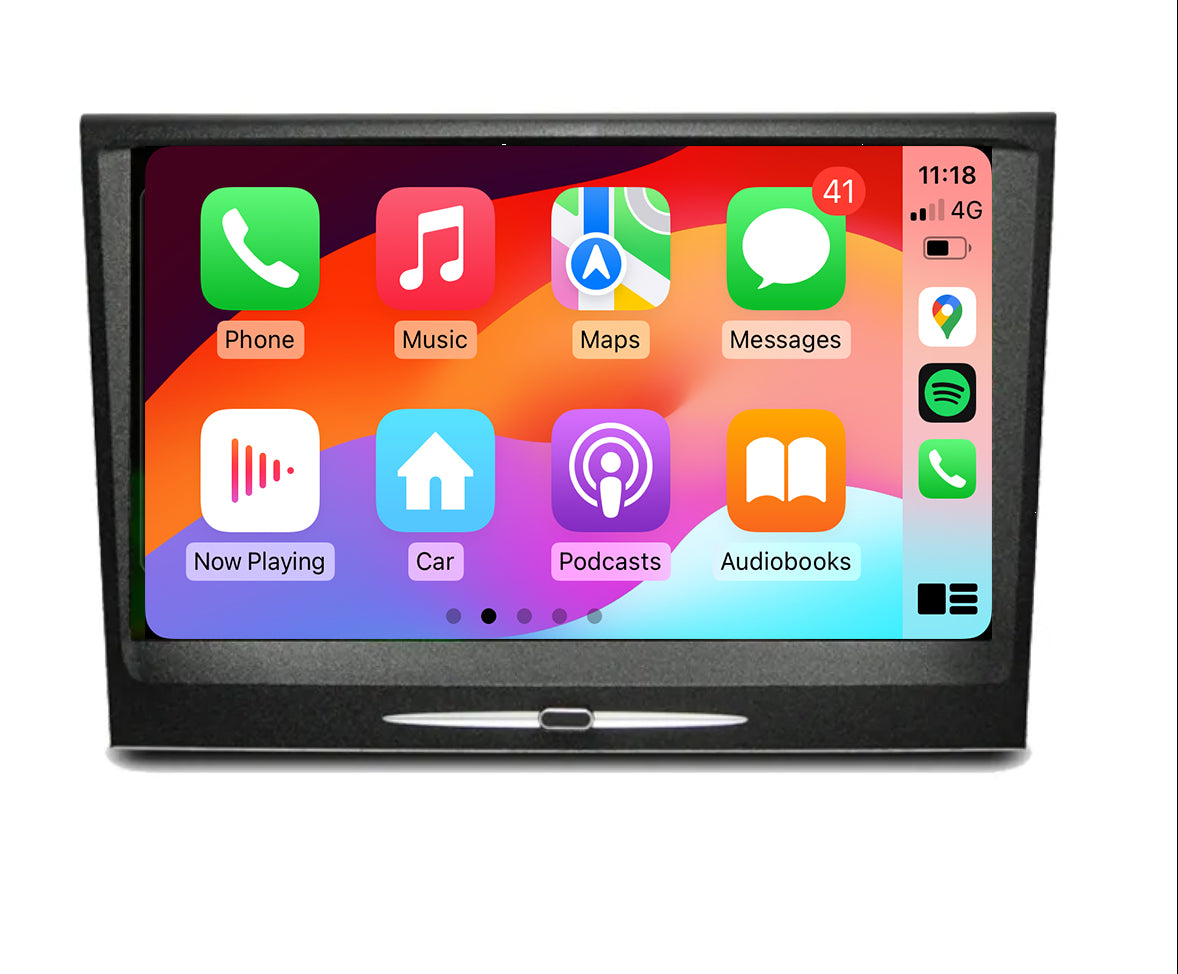Porsche 911 04-08 (997) 9" Touchscreen upgrade Stereo Wireless CarPlay Android Auto