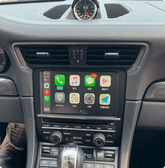 Porsche 911 12-16 Add Wireless Carplay & Android Auto MMI Retrofit interface