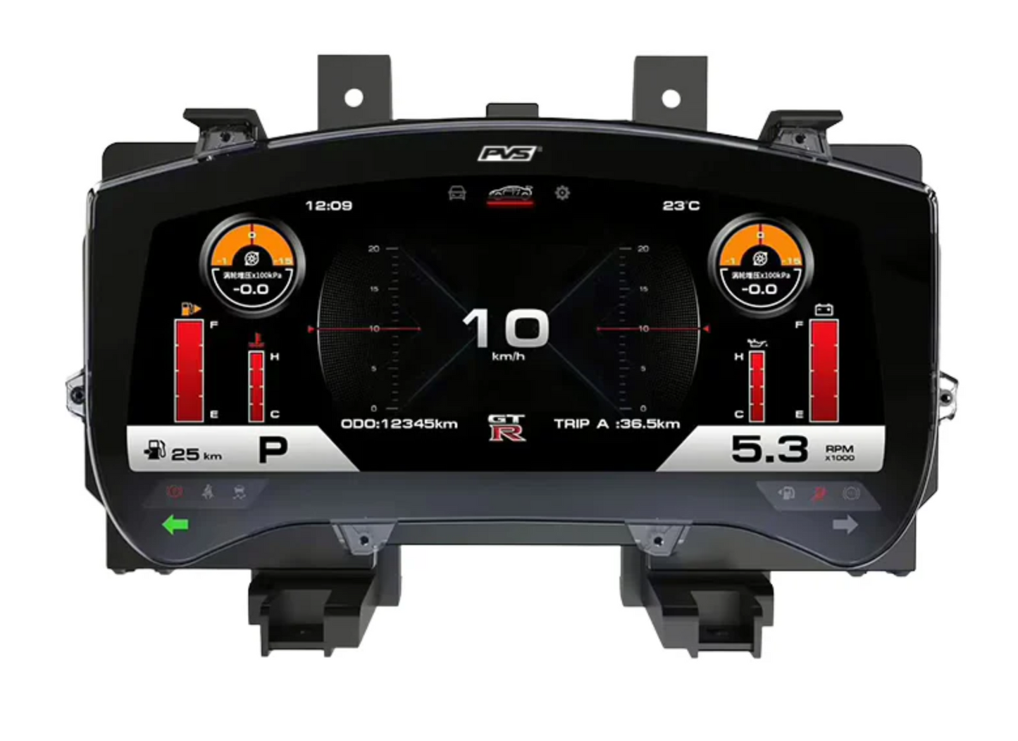 Proline Nissan R35 GTR High Definition screen Digital Dash Cluster (Fits 2007-2024 GTR)