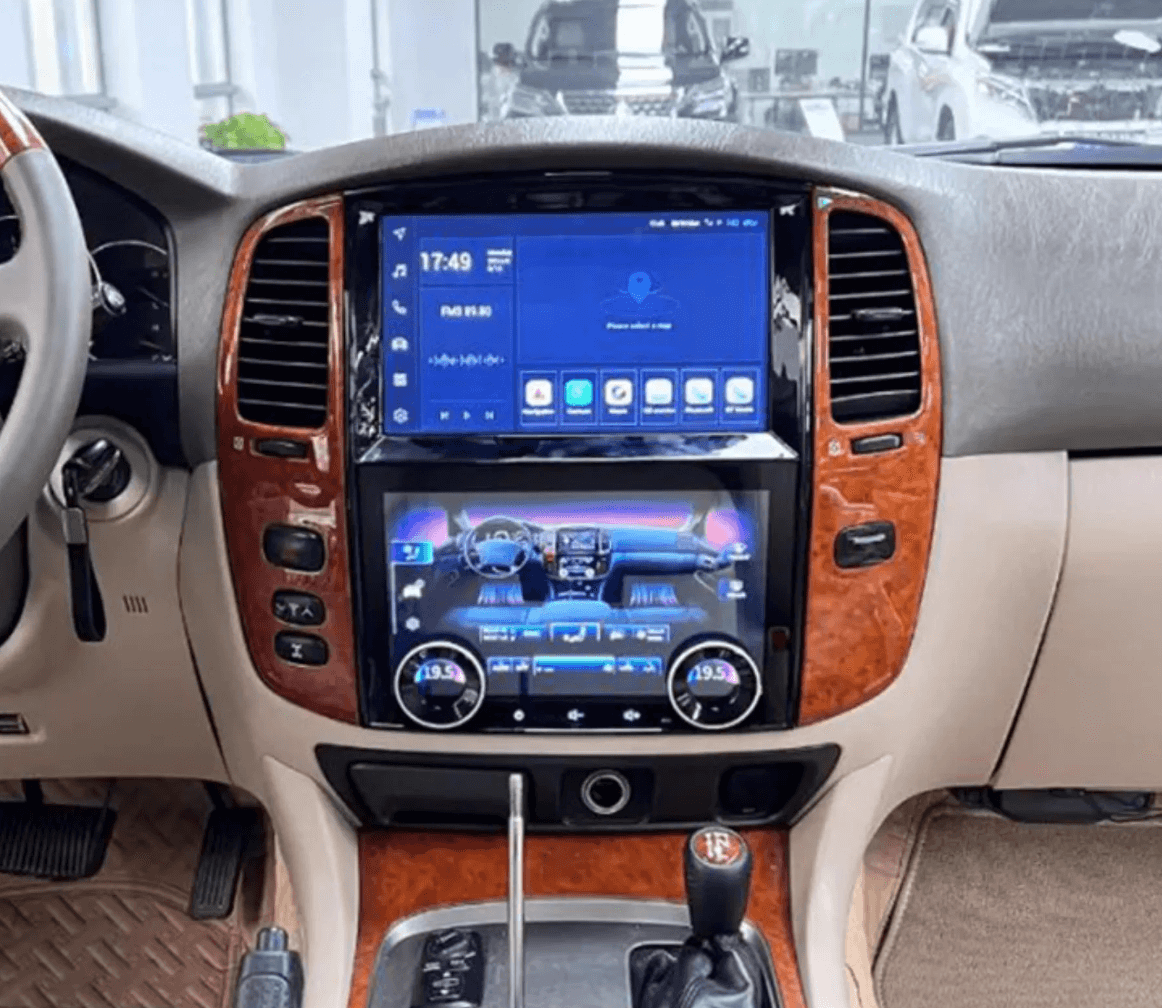 Toyota Landcruiser 99-06 100 Series LC100 LC105 15.8" GPS Wireless Apple CarPlay Android Auto Stereo Radio