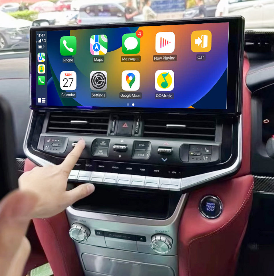 Toyota Landcruiser LC200 15-24 16.2" Screen GPS Wireless Apple CarPlay Android Auto Stereo Upgrade
