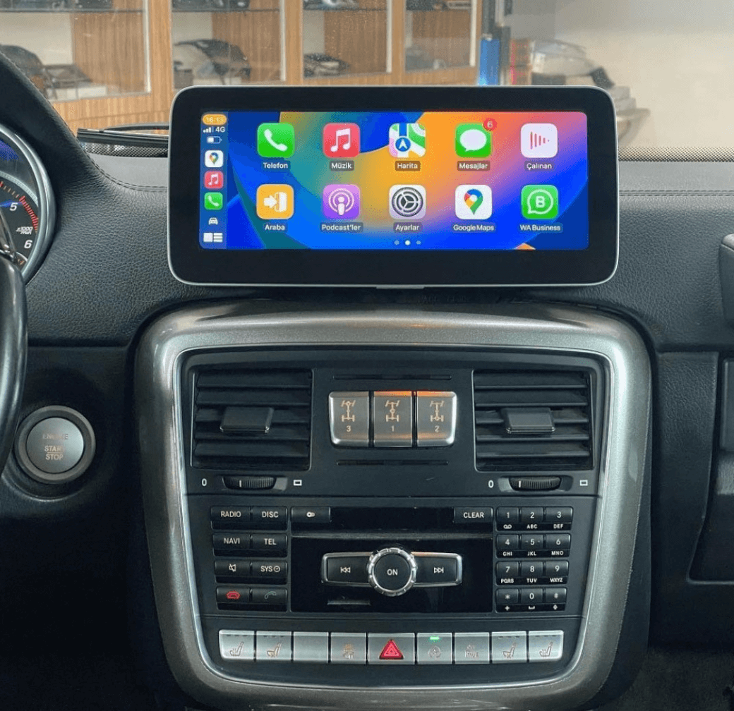 Mercedes Benz G-Class 12-18 W463 12.3" Touchscreen upgrade stereo wireless Carplay Android auto