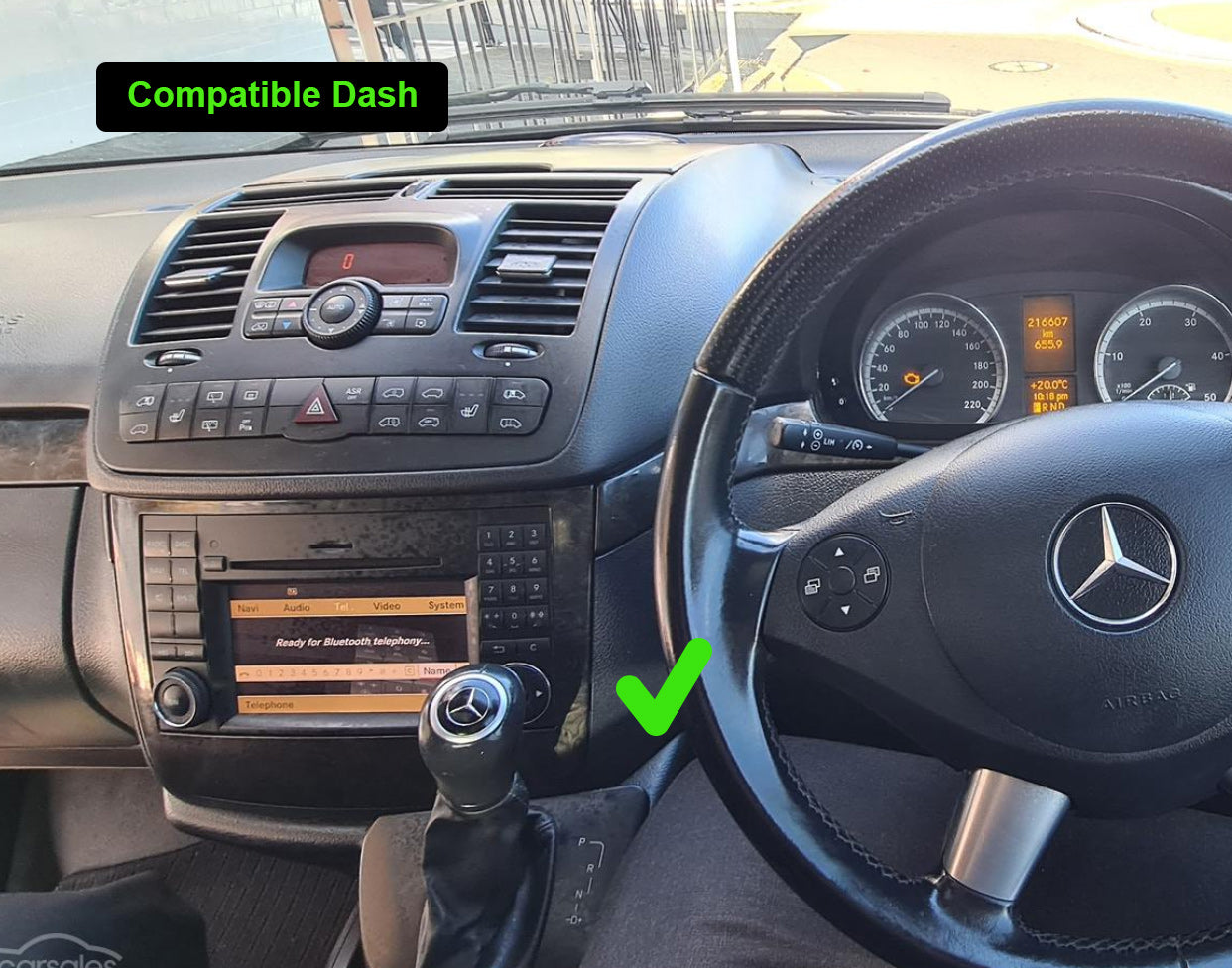 Mercedes Benz Viano 2006-2014 9 inch touchscreen upgrade stereo wireless Carplay android auto
