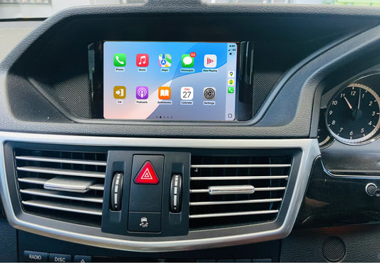 Mercedes Benz E Class 08-16 (W212 A207 C207) Add Wireless Carplay & Android Auto MMI Retrofit integration interface