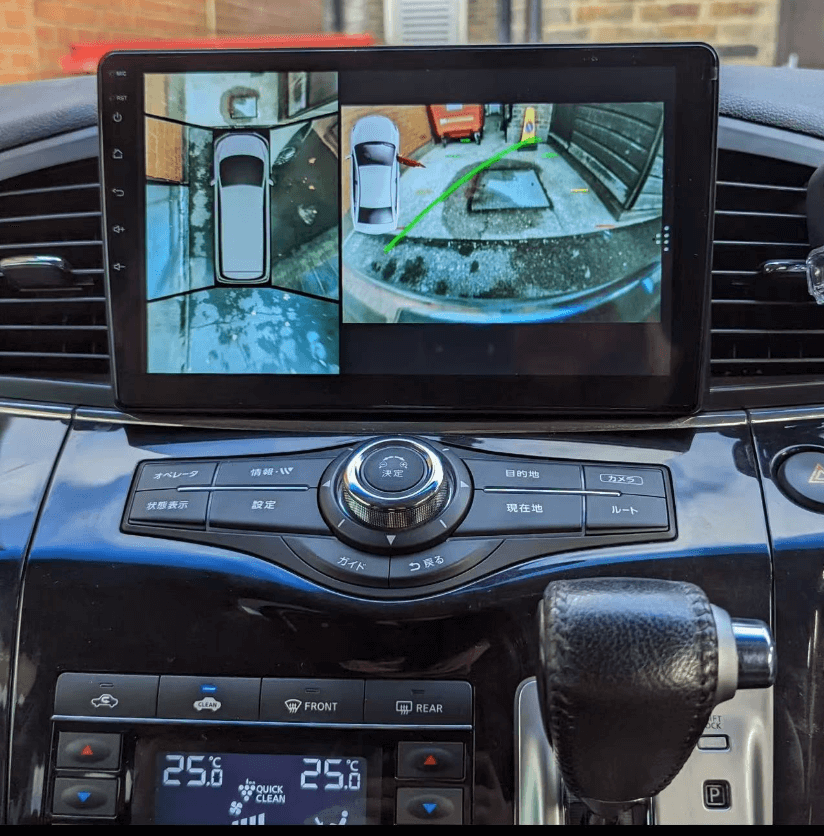 Nissan Elgrand E52 11-19 10" Touchscreen GPS Infotainment Wireless Carplay Android auto Stereo