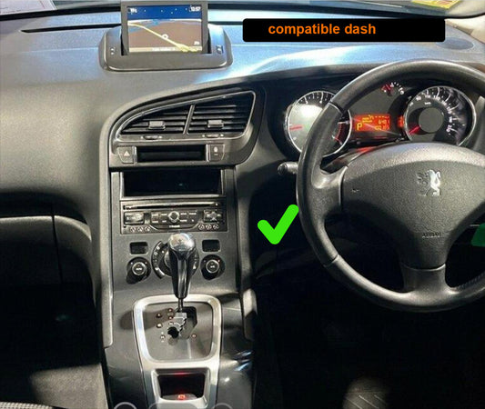 Peugeot 5008 09-15 Wireless Apple Carplay Android Auto GPS Bluetooth Stereo Radio