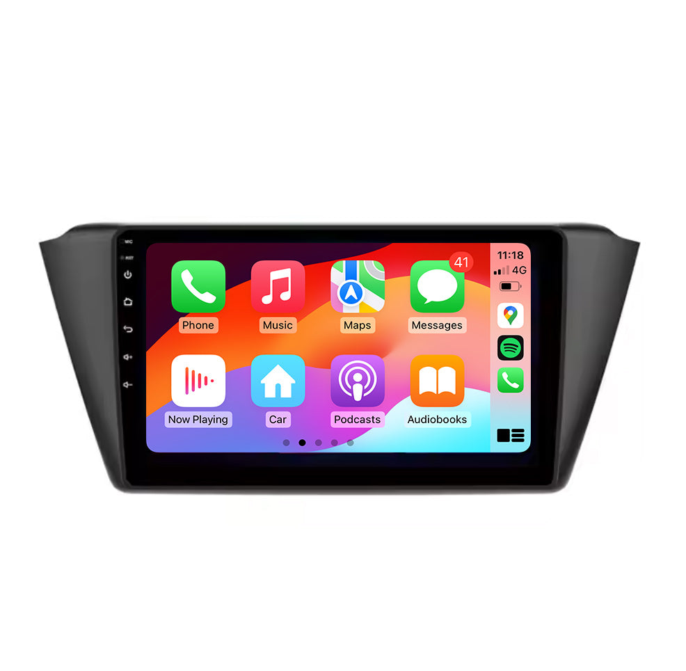 Skoda Fabia 15-22 9" GPS Infotainment Wireless CarPlay Android Auto Stereo