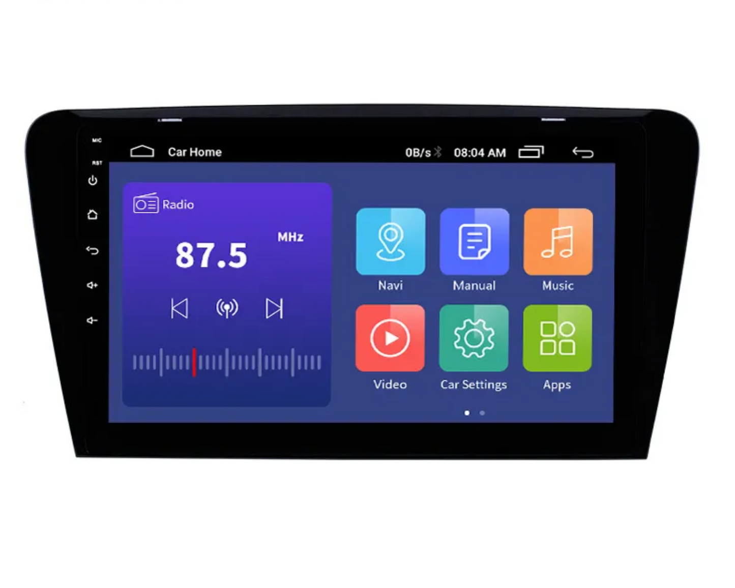 Skoda Octavia 13-19 9" GPS Infotainment Wireless CarPlay Android Auto Stereo