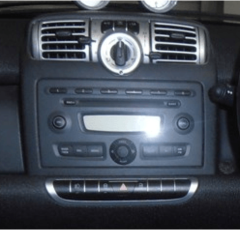 Smart fortwo 07-14 9" GPS Infotainment Wireless CarPlay Android Auto Stereo