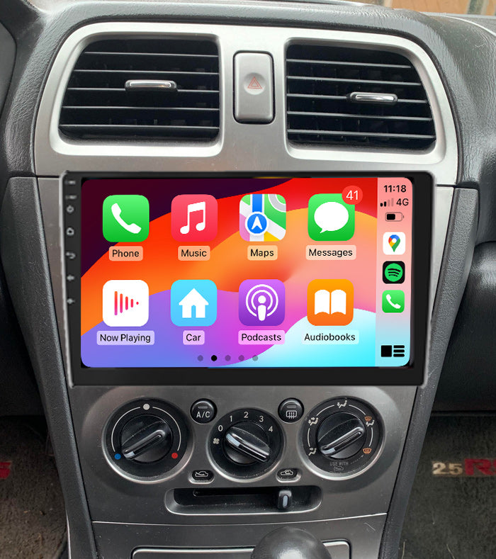 Subaru Forester 2002-2007 GPS Bluetooth Wireless Apple CarPlay Android Auto Stereo