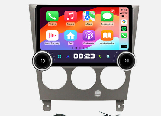 Subaru Impreza 2000-2007 GPS Bluetooth Wireless Apple CarPlay Android Auto Stereo with double knob control