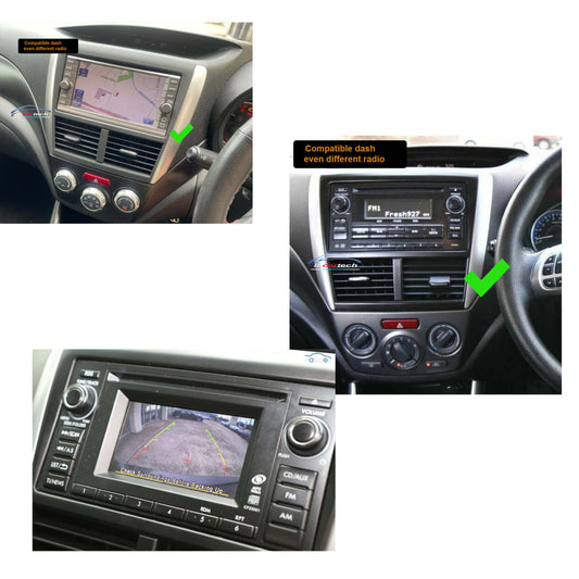 Subaru Impreza 2007-2011 GPS Bluetooth Wireless Apple CarPlay Android Auto Stereo with double knob control