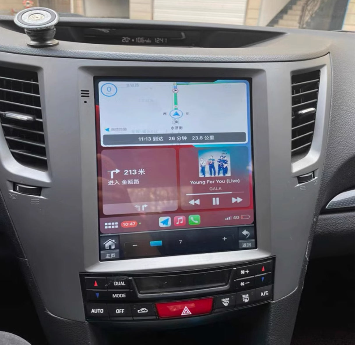 Subaru Liberty 2009-2014 11.6“ GPS Bluetooth Wireless Apple CarPlay Android Auto Stereo