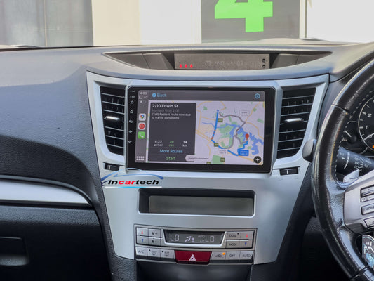 Subaru Outback 2009-2014 BM BR 9“ GPS Bluetooth Wireless Apple CarPlay Android Auto Stereo