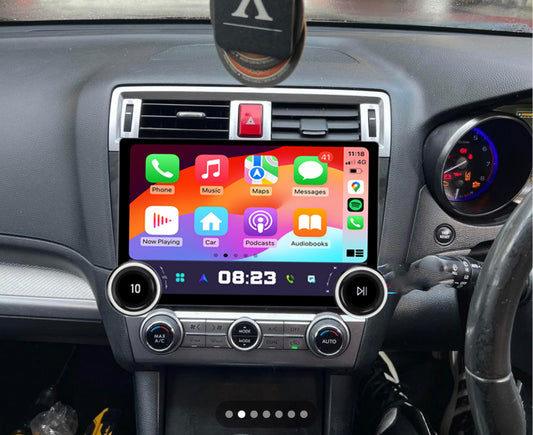 Subaru Outback 2015-2020 9“ GPS Bluetooth Wireless Apple CarPlay Android Auto Stereo with double knob control