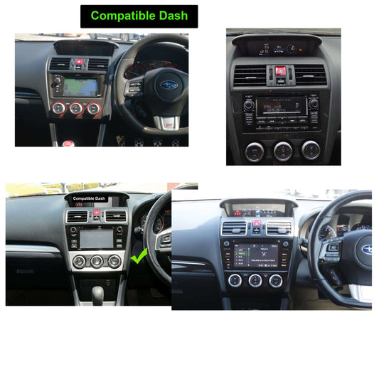 Subaru WRX 2012-2021 Wireless Apple Carplay Android Auto Radio upgrade stereo